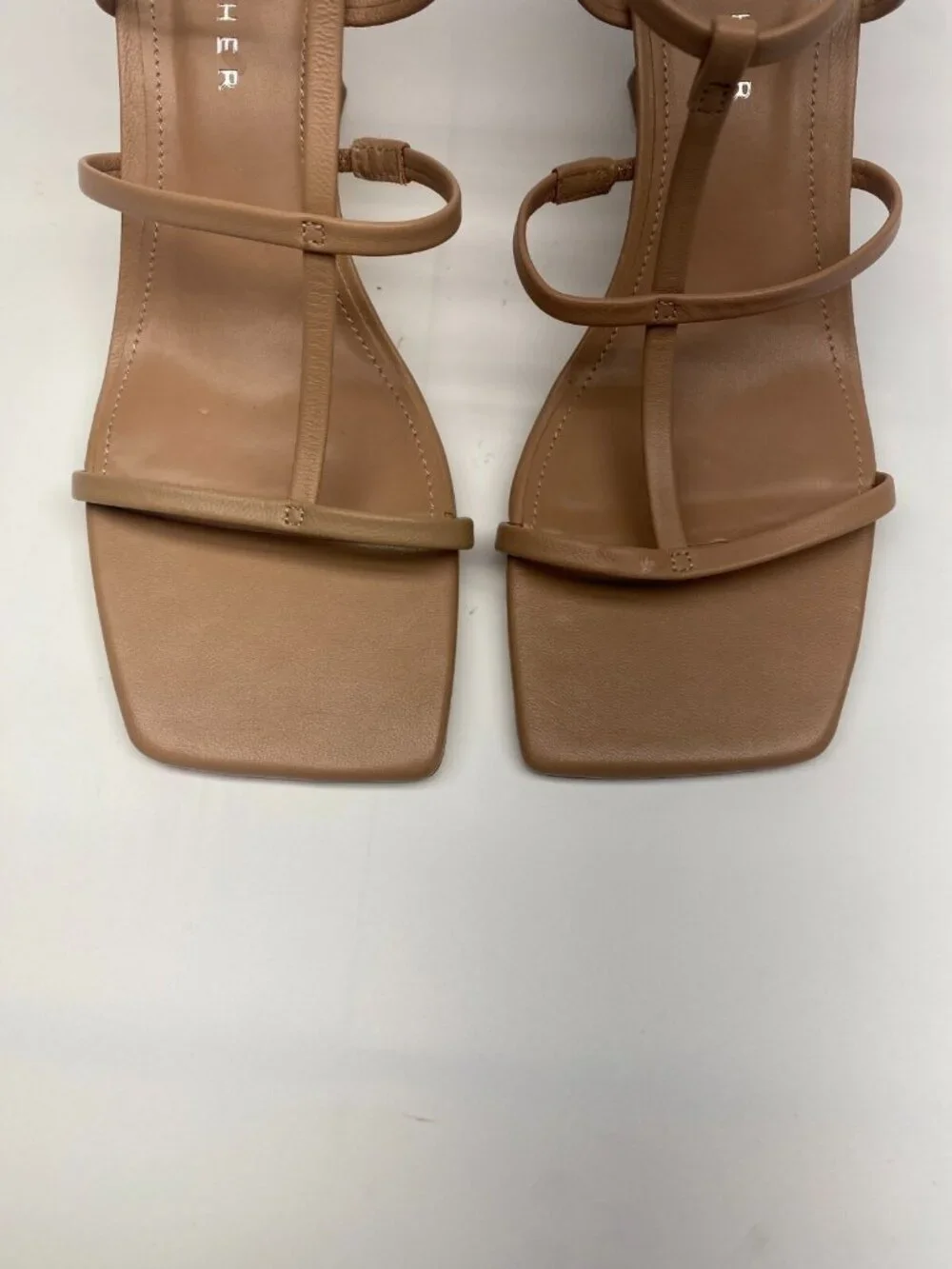 Marc Fisher LTD Womens Dennie Ankle Strap Square Toe Sandal Sz 8